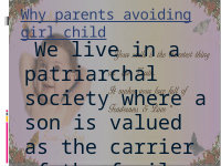 Page 5: Save girl child ppt