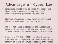 Page 22: Information Technology Act,2000 Ppt