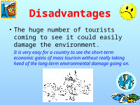 Page 20: The advantages and disadvantages of tourism