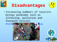 Page 21: The advantages and disadvantages of tourism