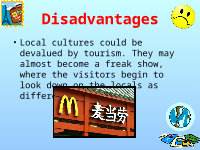 Page 24: The advantages and disadvantages of tourism