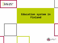 Page 1: Education system in Finland